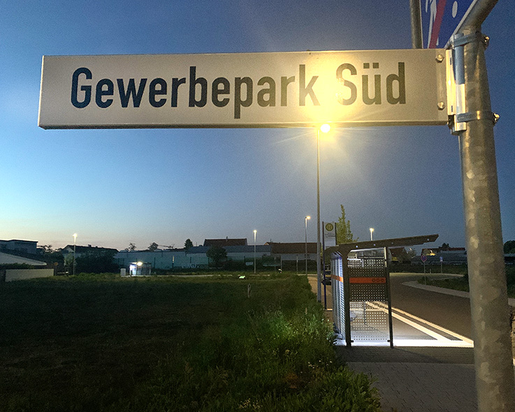 Gewerbepark Sd in Nauheim