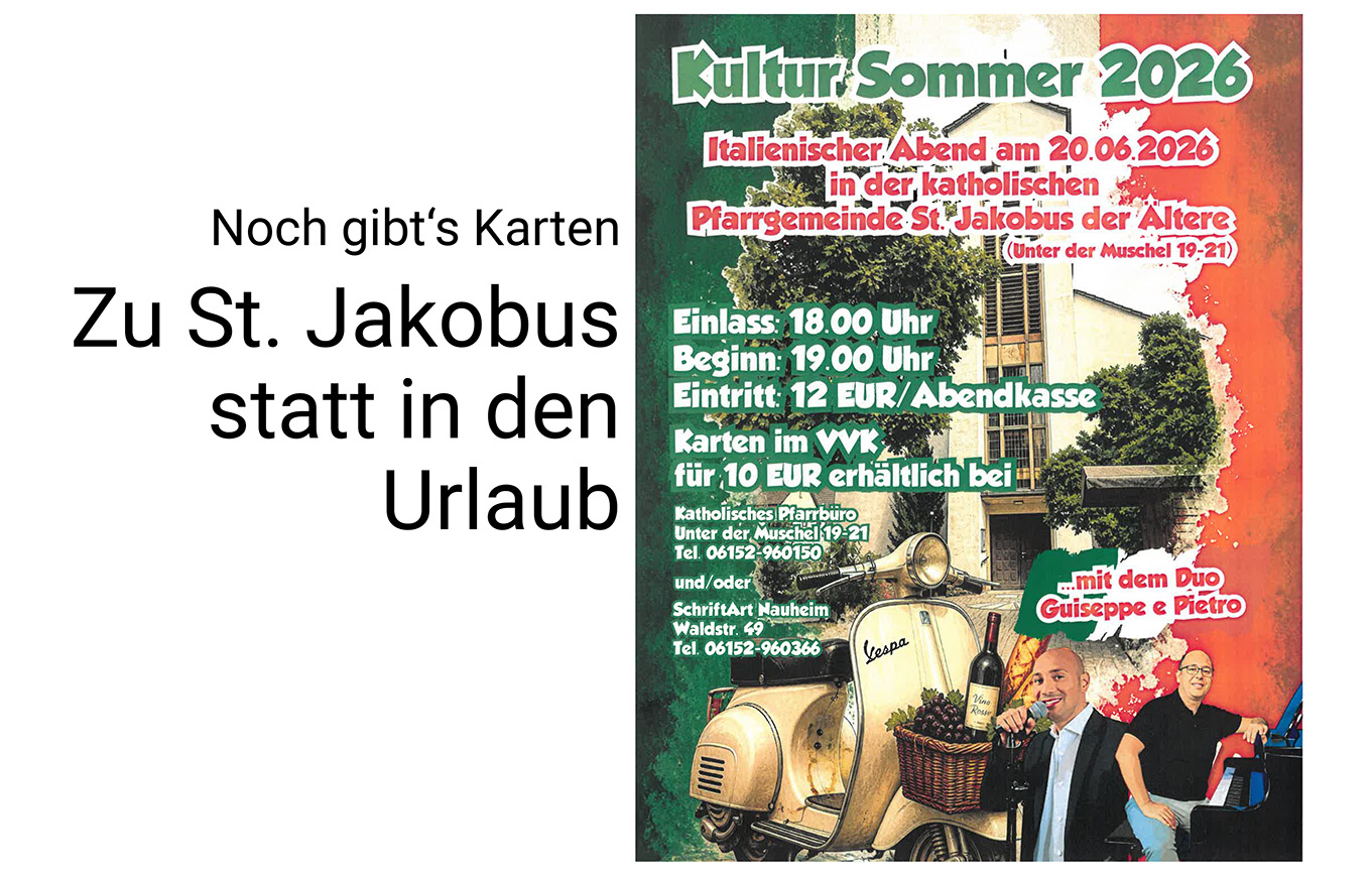 Nauheim-Online - Italienischer Abend in Nauheim
