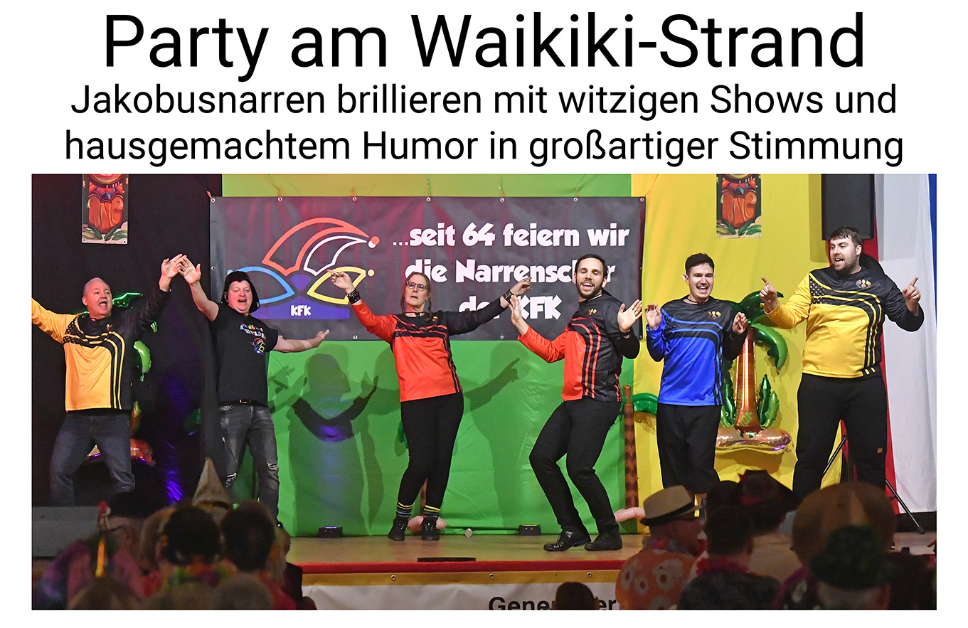 Nauheim-Online - Prunksitzung der Jakobusnarren in Nauheim