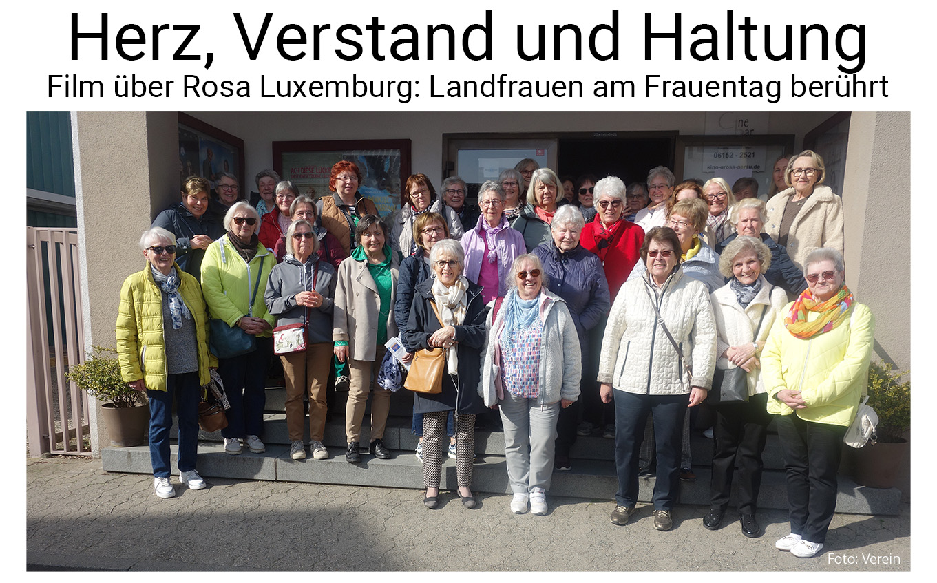 Nauheim-Online - Landfrauen am frauentag in Gro�-Gerau