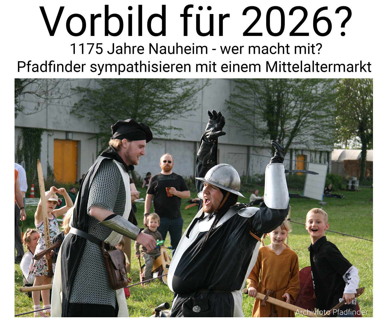 Nauheim-Online - Mittelalterliches Treiben 2001 in Nauheim