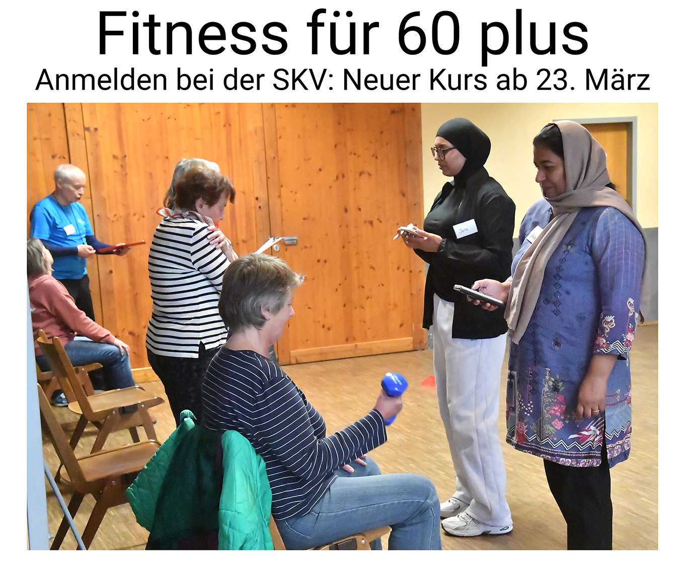 Nauheim-Online - Fitnesskurs bei der SKV in Nauheim