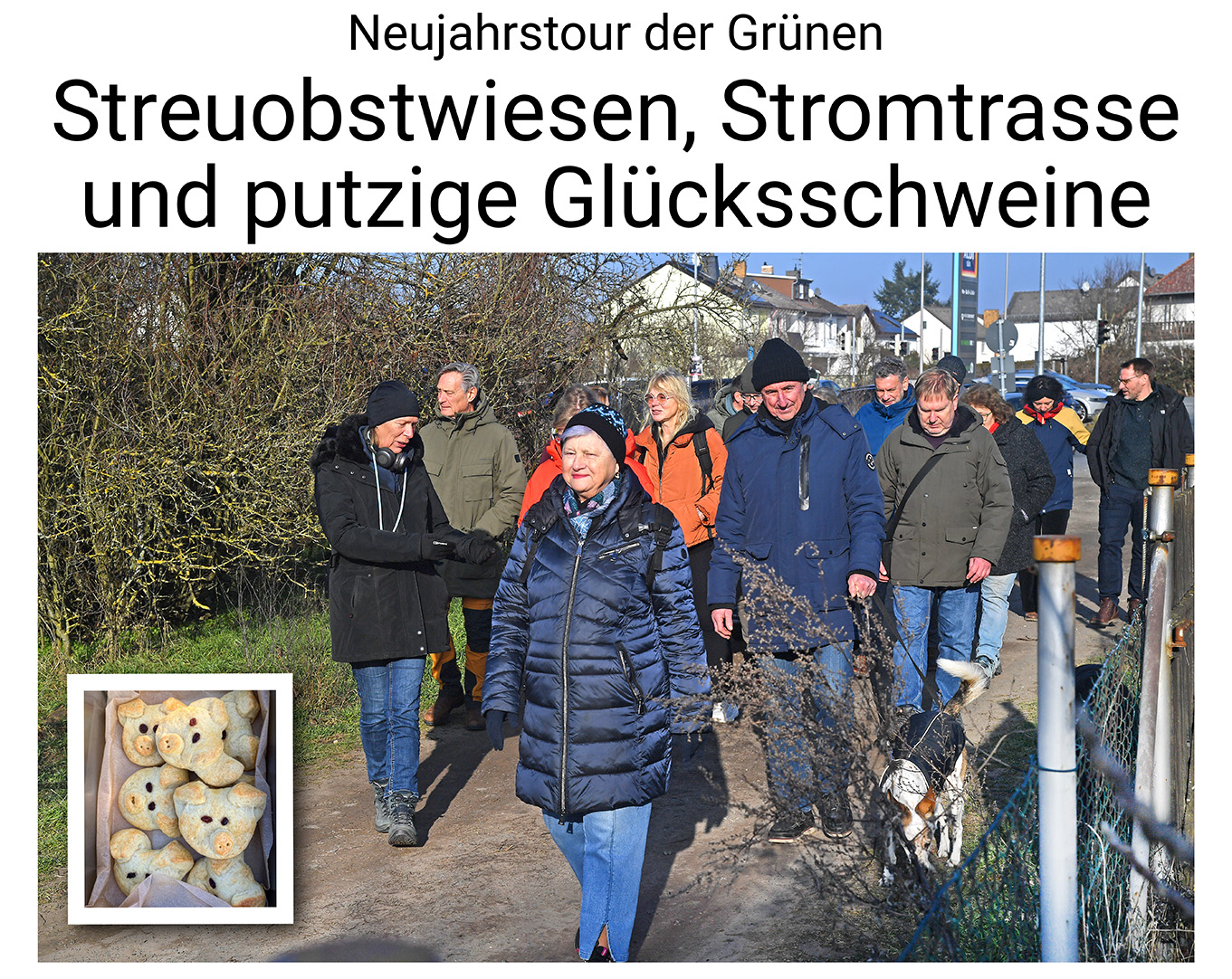 Nauheim-Online - Neujahrswanderung der Gr�nen in Nauheim