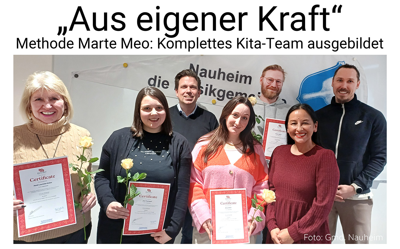 Nauheim-Online - Team des Waldkindergartens in Nauheim